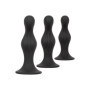 Plug anale in silicone con ventosa kit mini maxi Anal Ripple Kit