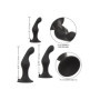 Plug anale in silicone con ventosa kit mini maxi Anal Ripple Kit