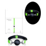Morso bondage sexy costrittivo sadomaso Solid Ball Gag Glow in the Dark