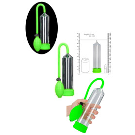 Sviluppatore pompa maschile per allungamento miglior erezione pene Classic Penis Pump Glow in the Dark