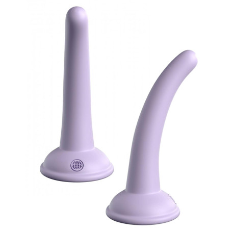 Fallo liscio piccolo vaginale anale in silicone dilatatore indossabile plug curious five