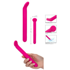 Vibratore per punto G in silicone stimolatore vaginale clitoride anale Bliss Clitoriffic