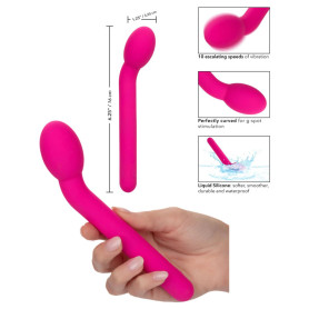 Vibratore vaginale per punto G in silicone Bliss Tulip