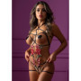 Completo intimo sexy per donna Strappy Teddy w. Pasties