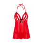 Babydoll intimo per donna perizoma Peek-a-boo Ruffle