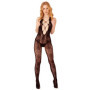 Bodystocking aperto per donna Floral Halter Bodystocking