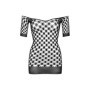 Abbigliamento sexy donna body Fence Net Minidress