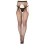 Calze a rete sexy per donna Fishnet Suspender Tights