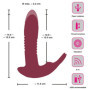 Vibratore indossabile clitoride vaginale 3 Function Vibrator