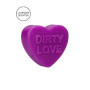 Sapone viola a forma di cuore Heart Soap - Dirty Love - Lavender Scented