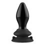 Fallo vibrante mini wireless anale Stretchy Glass Vibrator