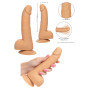 Fallo vaginale anale realistico dildo con ventosa Silicone Studs 6 Inch