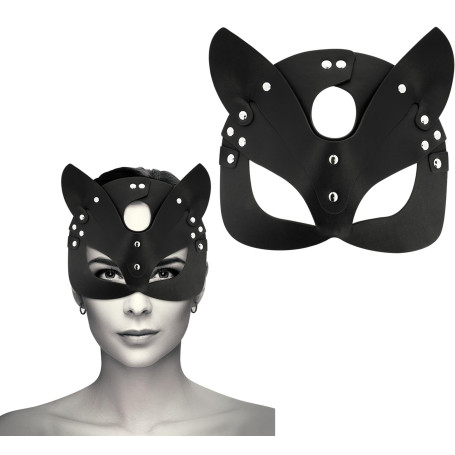 Maschera gatto fetish sexy mask cat woman per giochi sadomaso