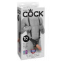 Fallo realistico indossabile Hollow Strap On 10 Inch