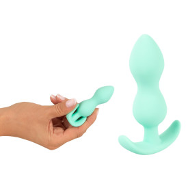 Mini dildo anale buttplug in silicone piccolo fallo dilatatore tappo liscio sexy
