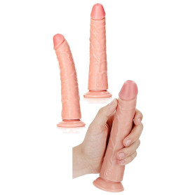 Fallo realistico con ventosa pene finto vaginale anale dildo indossabile morbido