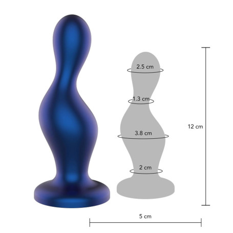 Butt Plug anale in silicone fallo morbido dildo indossabile dilatatore liscio