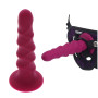 Fallo vaginale anale dildo in silicone con ventosa strap on pegging get real sex