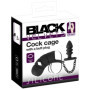 Gabbia per pene uomo cintura di castità Cock cage with butt plug