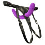 Fallo doppio vaginale anale in silicone Super Soft Double Strap-On