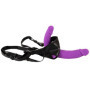 Fallo doppio vaginale anale in silicone Super Soft Double Strap-On