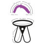 Fallo doppio vaginale anale in silicone Super Soft Double Strap-On