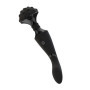 Vibratore wand per donna Shiatsu Bendable Massager Wand Black