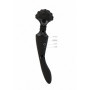 Vibratore wand per donna Shiatsu Bendable Massager Wand Black