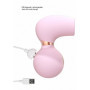 Vibratore per donna ricaricabile in silicone Invincible Pink