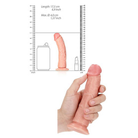 Fallo realistico grosso vaginale anale con ventosa 6''/ 15,5 cm