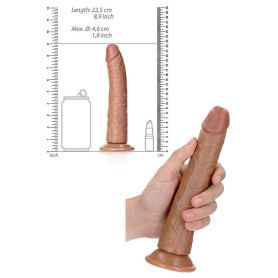Fallo realistico maxi vaginale anale con ventosa 8''/ 20,5 CM