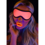 Maschera occhi Blindfold glow in the dark