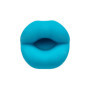 Vibratore in silicone Kyst Lips azzurro