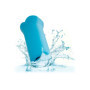 Vibratore in silicone Kyst Lips azzurro