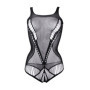 Body per donna sexy lingerie Contrast Net Teddy