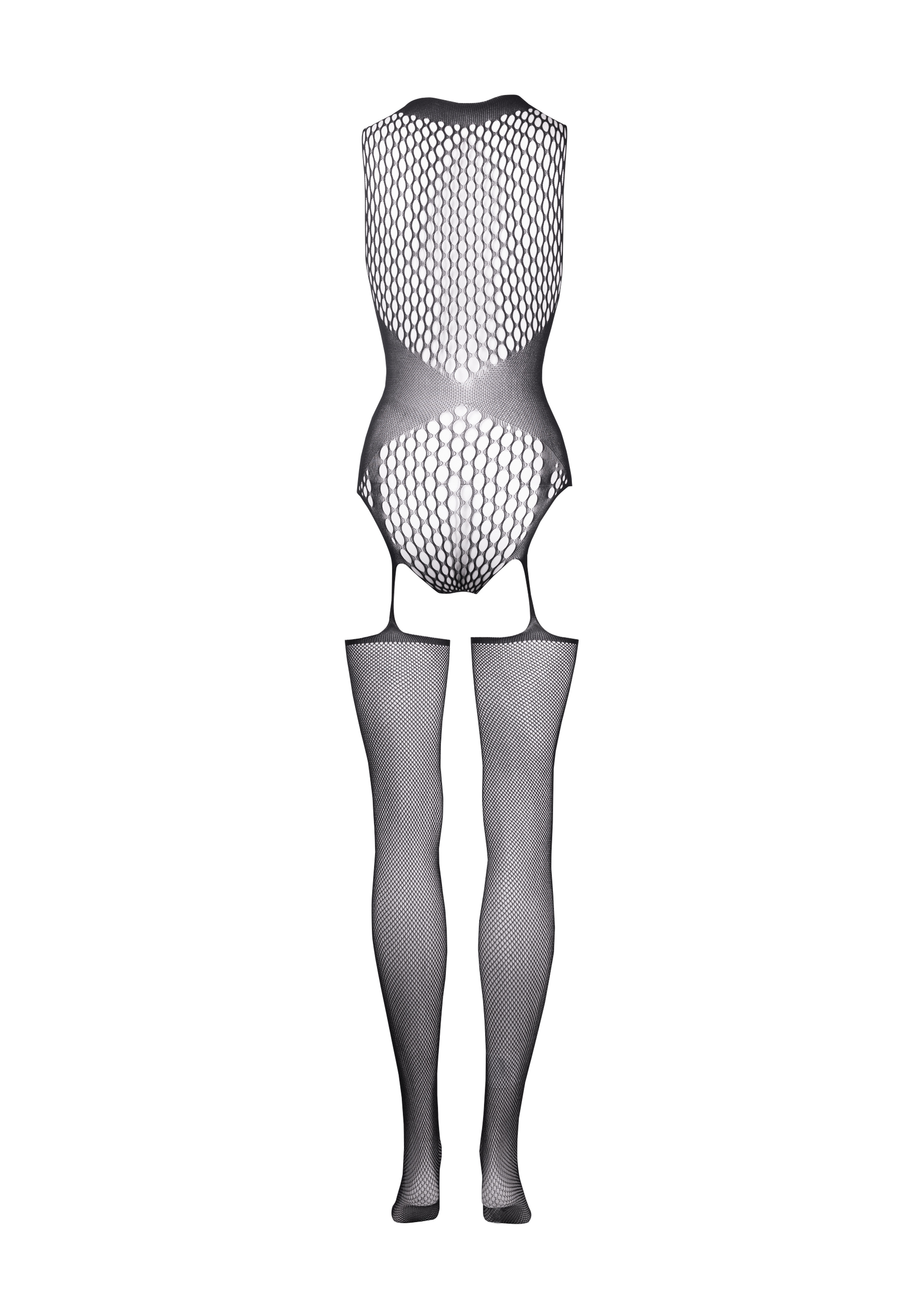 Bodystocking per donna intimo body trasparente taglie forti lingerie hot erotico - Foto 19 di 31
