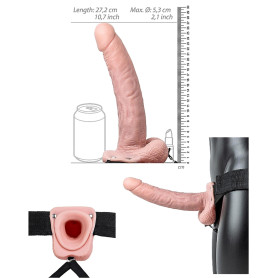 Fallo indossabile grande per aumento dimensioni dildo vaginale anale realistico