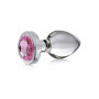 Fallo anale Pink Gem Glass Anal Plug Large