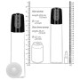 Pompa automatica sviluppatore maschile per ingrandimento pene Automatic Cyber Pump with Masturbation Sleeve Transparent