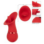 Vibratore in silicone morbido vaginale lingua vibrante clitoride French Kiss Seducer