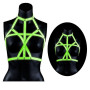 Pettorina bdsm sexy Bra Harness glow in the dark