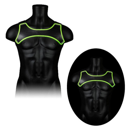 Pettorina uomo bdsm sexy Harness glow in the dark