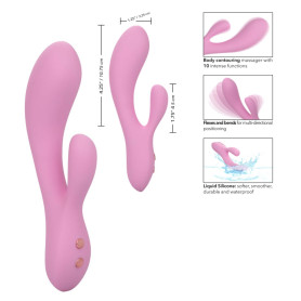 Vibratore rabbit in silicone vaginale clitoride Contour Zoie