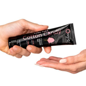 Lubrificante vaginale anale commestibile cotton candy orgie 100 ml gel intimo