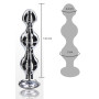 Plug anale a sfere maxi con pietra Diamond Star Beads Large