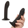 Fallo anale in silicone realistico con ventosa Curved Anal Stud
