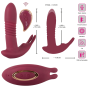 Vibratore indossabile clitoride vaginale 3 Function Vibrator