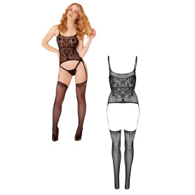 bodystocking sexy per donna erotica Net Suspender Bodystocking