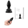 Fallo vibrante mini wireless anale Stretchy Glass Vibrator