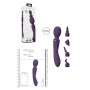 Vibratore wand usb clitoride wand Nami Purple